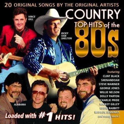 Country Top Hits Of The 80's (VARIOUS ) CD - NEW & SEALED
