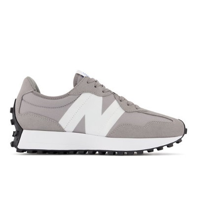 

Женские кроссовки New Balance 327 серо-белые, размер 12 B, Grey/white
