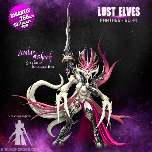 Raging Heroes Lust Elves Аватар Шааха, второе воплощение - Демоны