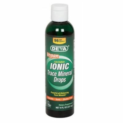 Trace Mineral Drops Ionic 8 fl oz By Deva Vegan Vitamins