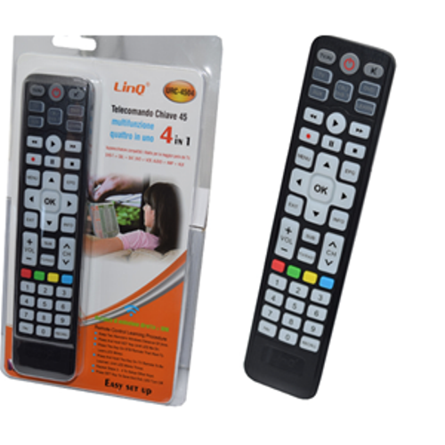 Telecomando Universale 4in1 Linq Urc-4504 Tv Lcd Led