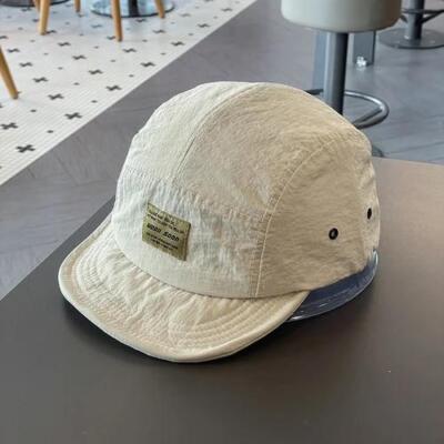 Breathable Short Brim Baseball Cap Male and Female Overalls All-Match Soft Hat