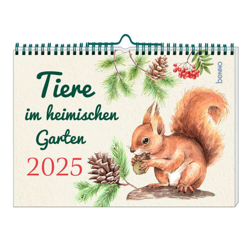 Tiere Im Heimischen Garten 2025 [German] Neuf