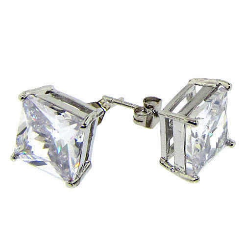 Men's Silver Plated Ear Stud
