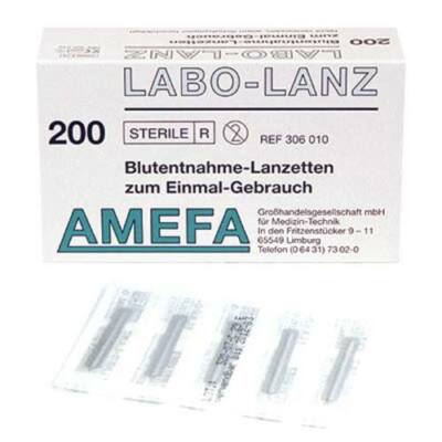 200 Lanzetten einzeln steril verpackt Blutlanzetten Diabetiker Insulin Lanzette