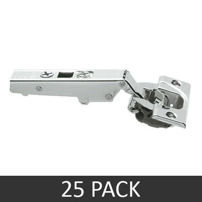 25 Pack Blum CLIP top BLUMOTION 110° Full Overlay, Screw-on Hinge - 71B3550