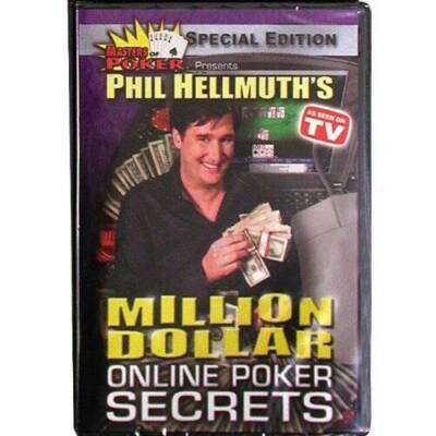 Phil Hellmuths Million Dollar Online Poker Secrets - DVD - VERY GOOD