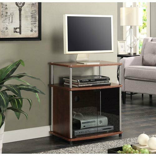 For Small Spaces With Storage Cabinet Flat Screens Bookshelf