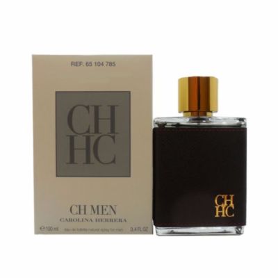 CH MEN BY CAROLINA HERRERA  3.4 OZ EDT SPRAY NEW IN WHITE BOX 100% AUTHENTIC