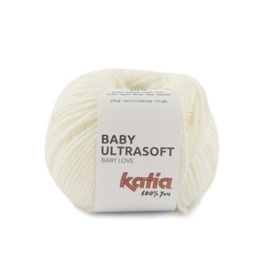 Katia Yarn Baby Ultrasoft 50G 50% Acrylic 50% Polyamide