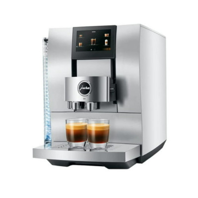 Jura Z10 Automatic Coffee Machine for Hot and Cold Coffee Aluminum White