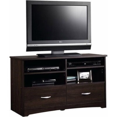 Entertainment Center Media Storage Console Cabinet