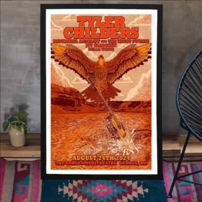 Tyler Childers August 23 2024 The Gorge Amphitheatre In George WA Poster