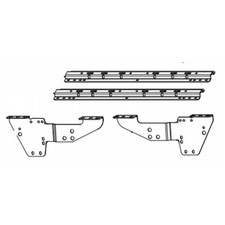 B&W HITCHES RVK2500 5Th Wheel Hitch Mounting Rail Kit For ...