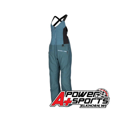 Klim Women's Allure Insulated Snowmobile Bib - Color: Petrol - Women's Snow Pant