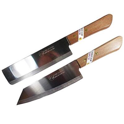 2 Kiwi Brand 172 Cutlery Steak Wood Blade