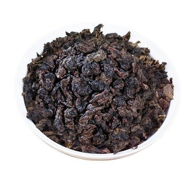 Charcoal baked Tie Guanyin Luzhou-flavor ripe tea Black Oolong tea Anxi tea 500g