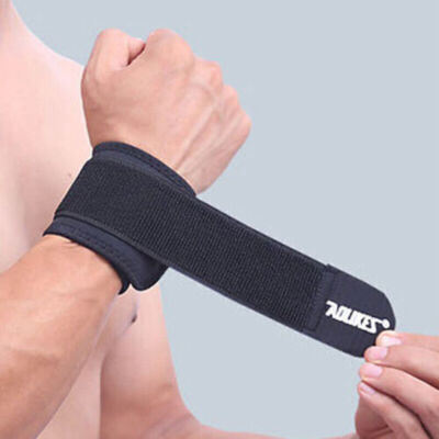 Wrist Brace Sports Band Wrap Adjustable Support Gym Strap Carpal Tunnel Bandage.