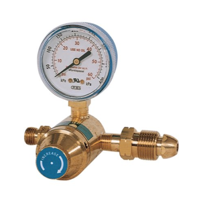 Goss EP-70G High Pressure Propane Regulator, LP CGA510 with Gauge B Hose