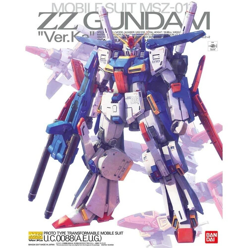 Комплект для модели MG 1/100 ZZ Gundam Ver Ka Bandai Hobby