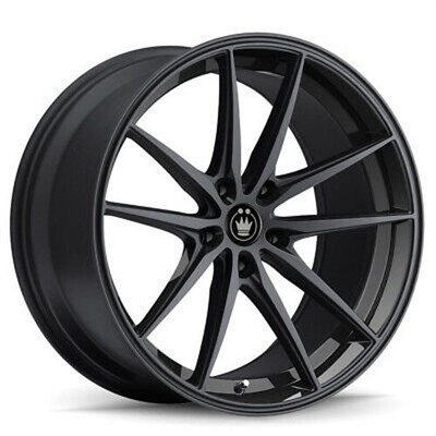 4 New 19X8.5 Konig Oversteer Black Gloss Wheel/Rim 5x112 ET42 OS98512425