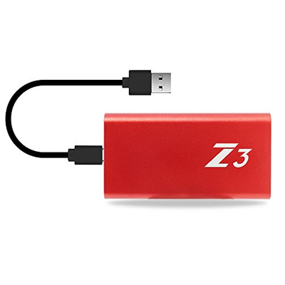 KingSpec SSD 128GB Portable SSD Type C USB3.1 Gen1 External SSD Z3-128 3D MLC