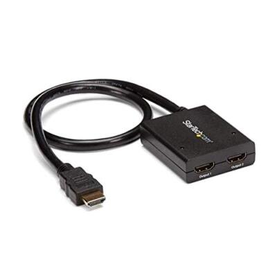 STARTECH.COM ST122HD4K SPLIT AN HDMI AUDIO/VIDEO SOURCE ON TWO SEPARATE HDMI DIS