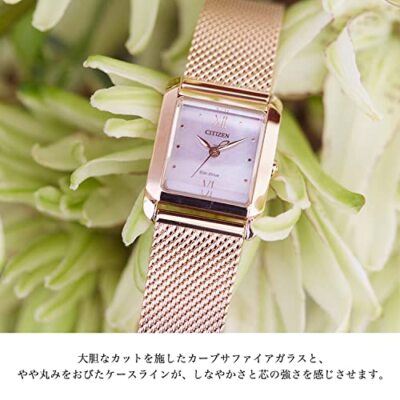 Pre-owned Citizen Watch Ew5593-64d Women&39;s Gold