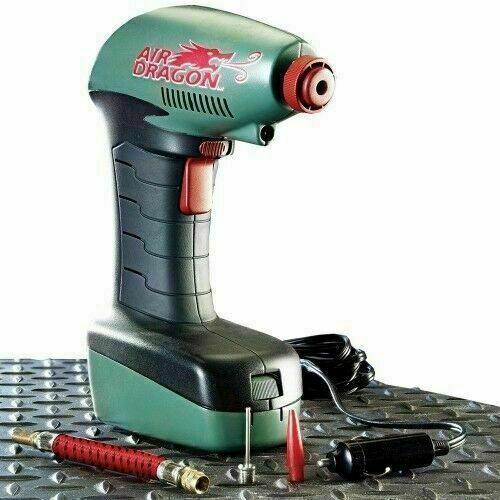 Air Dragon Compressore Aria Portatile Per Gonfiare Ruote Auto Bici Rapidamente