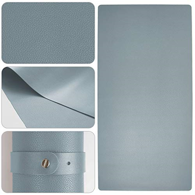 Getfitsoo Leather Desk Pad, Laptop Desk Mat, Waterproof Desk Writing Pad at and