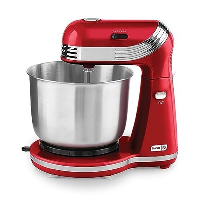 W/ 6 Qt Stainless Steel Mixing Bowl Beater & Dough Hook