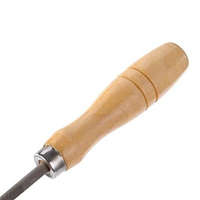 High Carbon Steel File Set With Wooden Handles Rasp File For Metal Wood Plastic 