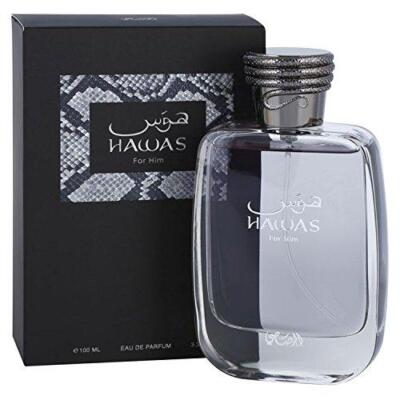 Rasasi Hawas for Men 3.3 oz Eau de Parfum Spray Men's Cologne - New In Box
