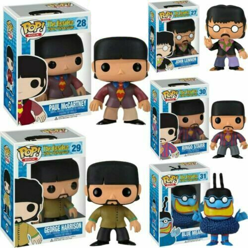 ファンコ Funko Pop! The Beatles ビートルズ 3体セット JOHN LENNON OF THE BEATLES FUNKO POP 3 PACK Rare Collection