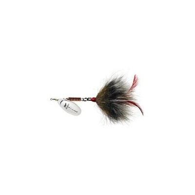 Mepps Musky Killer Spinnerbait, Silver-Grey Tail