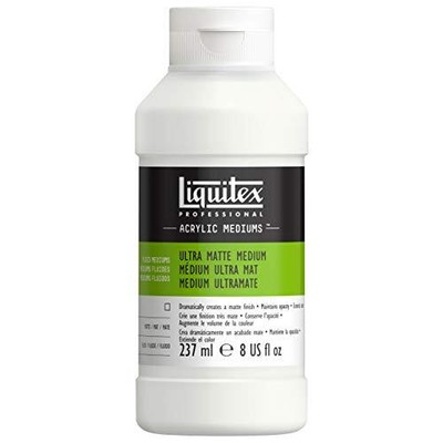 Professional Fluid Medium, 237ml (8-oz), Ultra Matte Medium