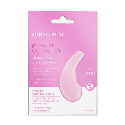 MIRACULUM COLLAGEN PRO-SKIN HYDROGEL UNDER EYE PATCHES