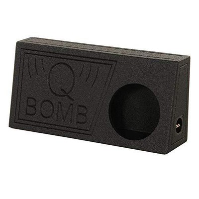 Sub Box With Black Bedliner Spray