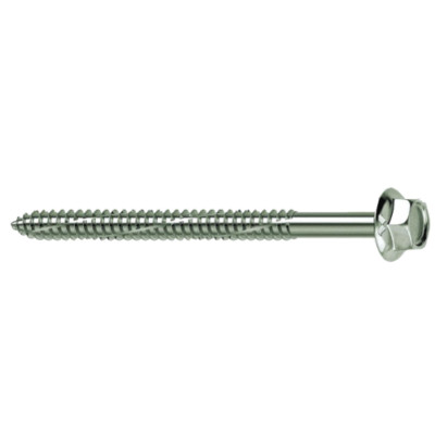 Mustad 200 pz Kovervit BS viti autofilettanti testa esagonale Ø 6x20 mm
