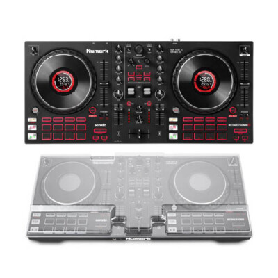 Numark Mixtrack Platinum FX 4-Deck Serato DJ Controller+ Decksaver Dust Cover