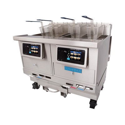 Ultrafryer B-IR-RS-2-UCP Ultragold  Multiple Battery Gas Fryer w/ (2) 65-lb F...