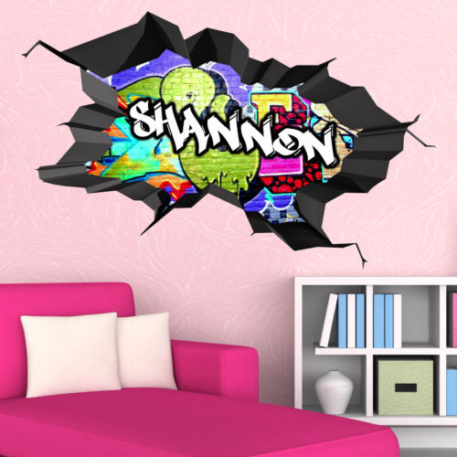 墙壁涂鸦现代装饰贴花贴纸和乙烯基艺术