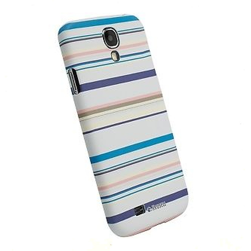 CUSTODIA CASE FACEPLATE KRUSELL PRINTCOVER per SAMSUNG GT i9500 GALAXY S4 STRIPE