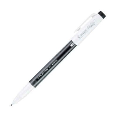 Pilot FriXion Fineliner Marker Pen Erasable Fine Tip Black Office School Home