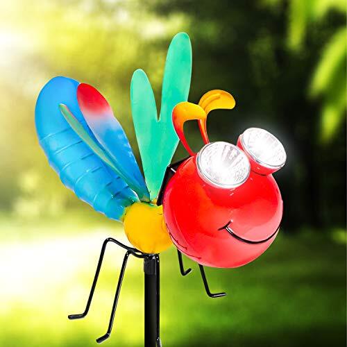 Yard Art - Garden Art with Solar Lights Backyard Ideas