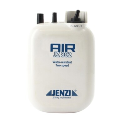 Jenzi Deluxe Ventilation Pump for Battery Air Pump Gray Bait Fish Pump