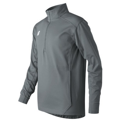 

New Balance Kids Youth Solid Half Zip Grey Size