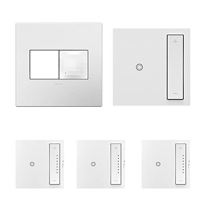 Legrand adorne w/ Netatmo Deluxe Smart Dimmer Starter Kit, White