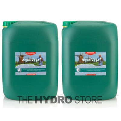 Canna Aqua Vega A & B 20 Liter Set - Hydroponic Nutrient Grow Veg 20L