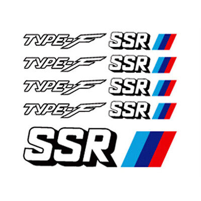 SSR Reflect Wheel Sticker Type-F 9p For Universal fit